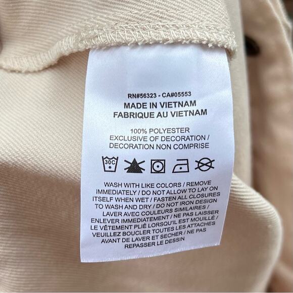 NEW Size XL Womens Nike Air Jordan Woven Straight Leg High Rise Light Brown Pant - Picture 10 of 10